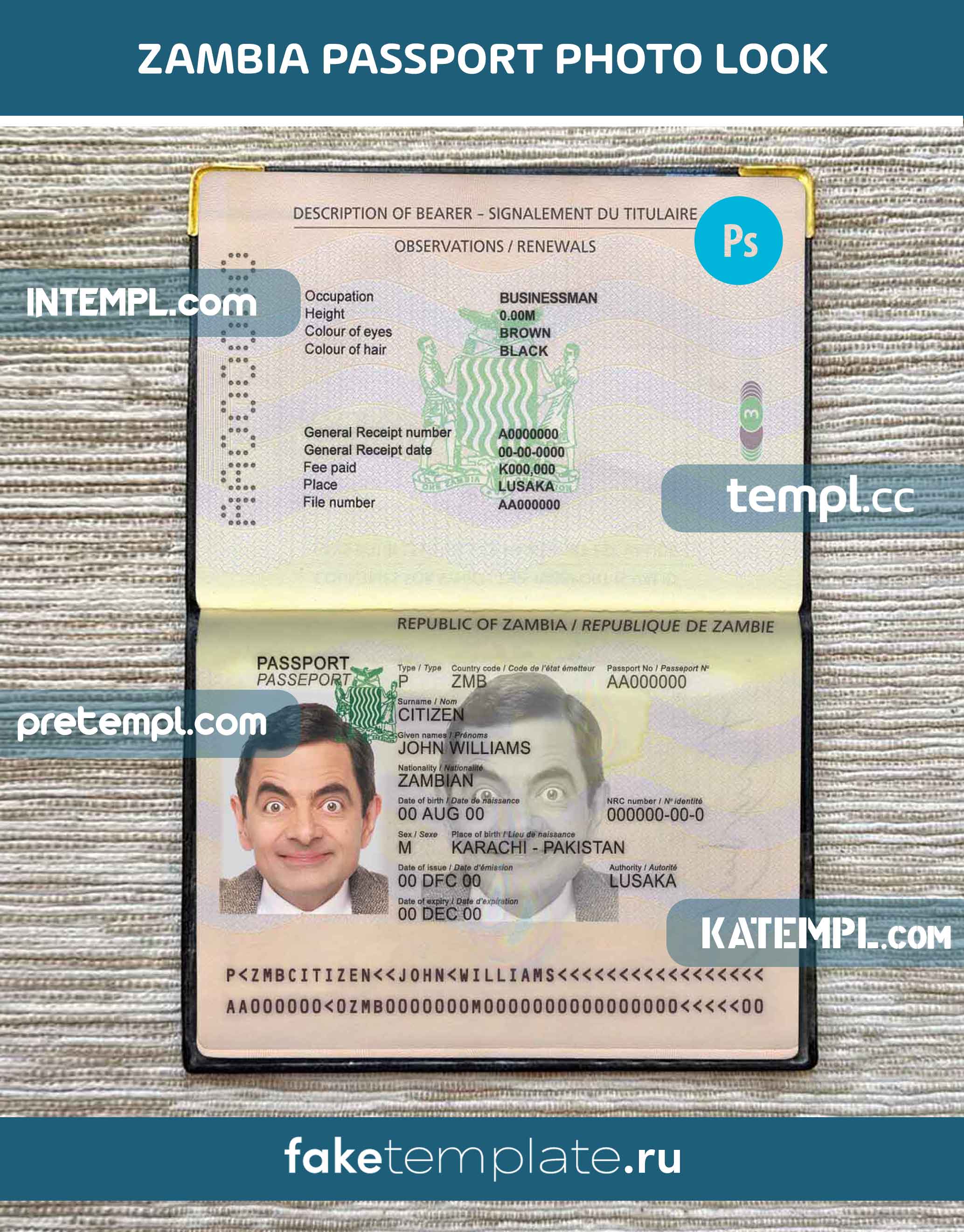 Zambia-pass-photo-look